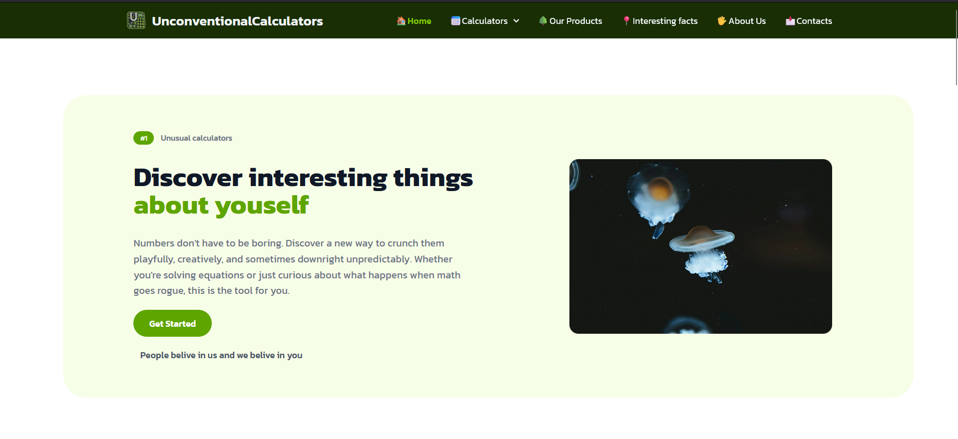 Unconventional Calculators